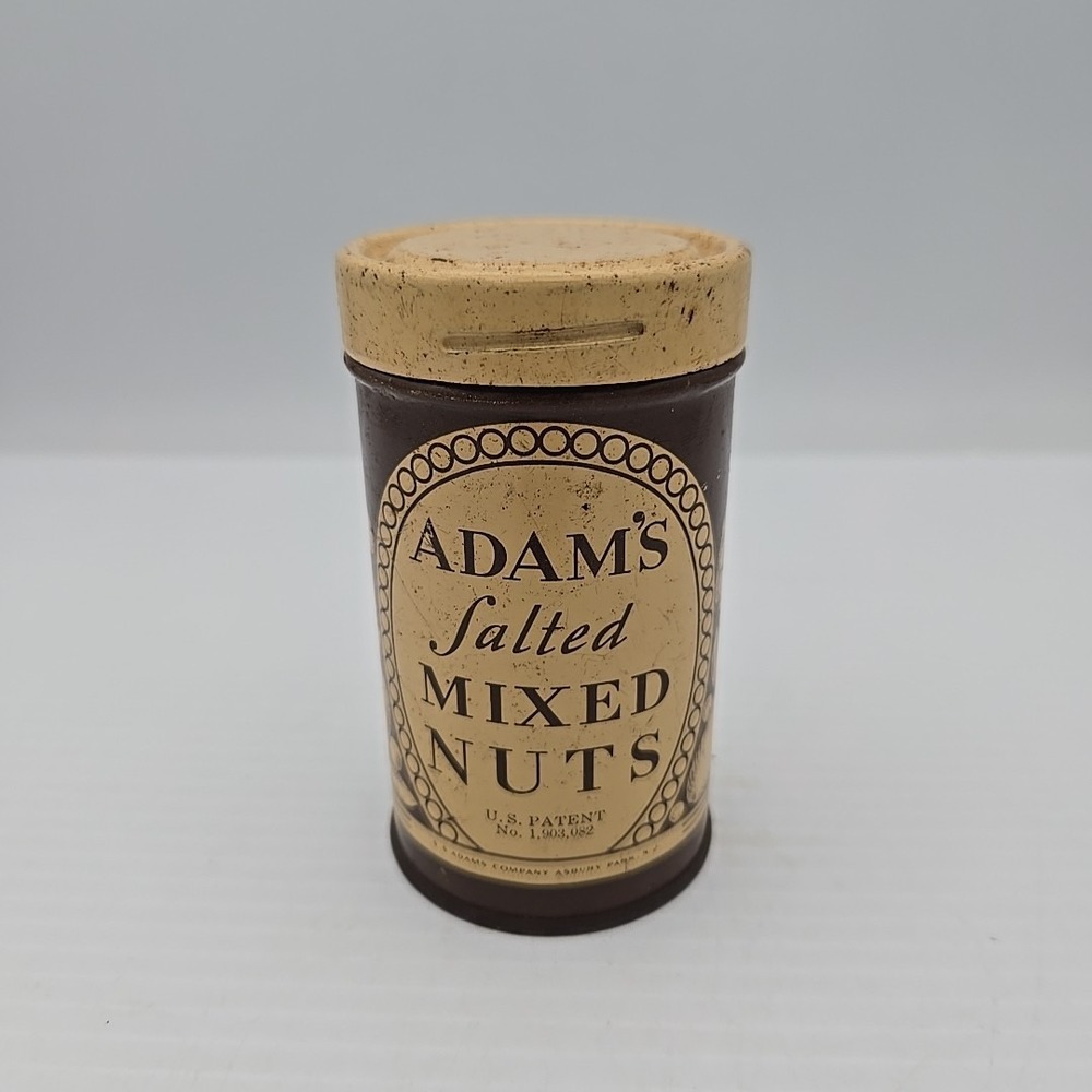 Vtg Adams Salted Mixed‎ Nuts Snake In A Can, Used, Good Condition